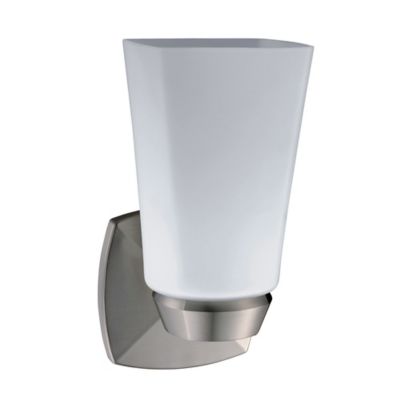 Buy Jewel 1-Light Wall Sconce in Satin Nickel from Bed Bath & Beyond